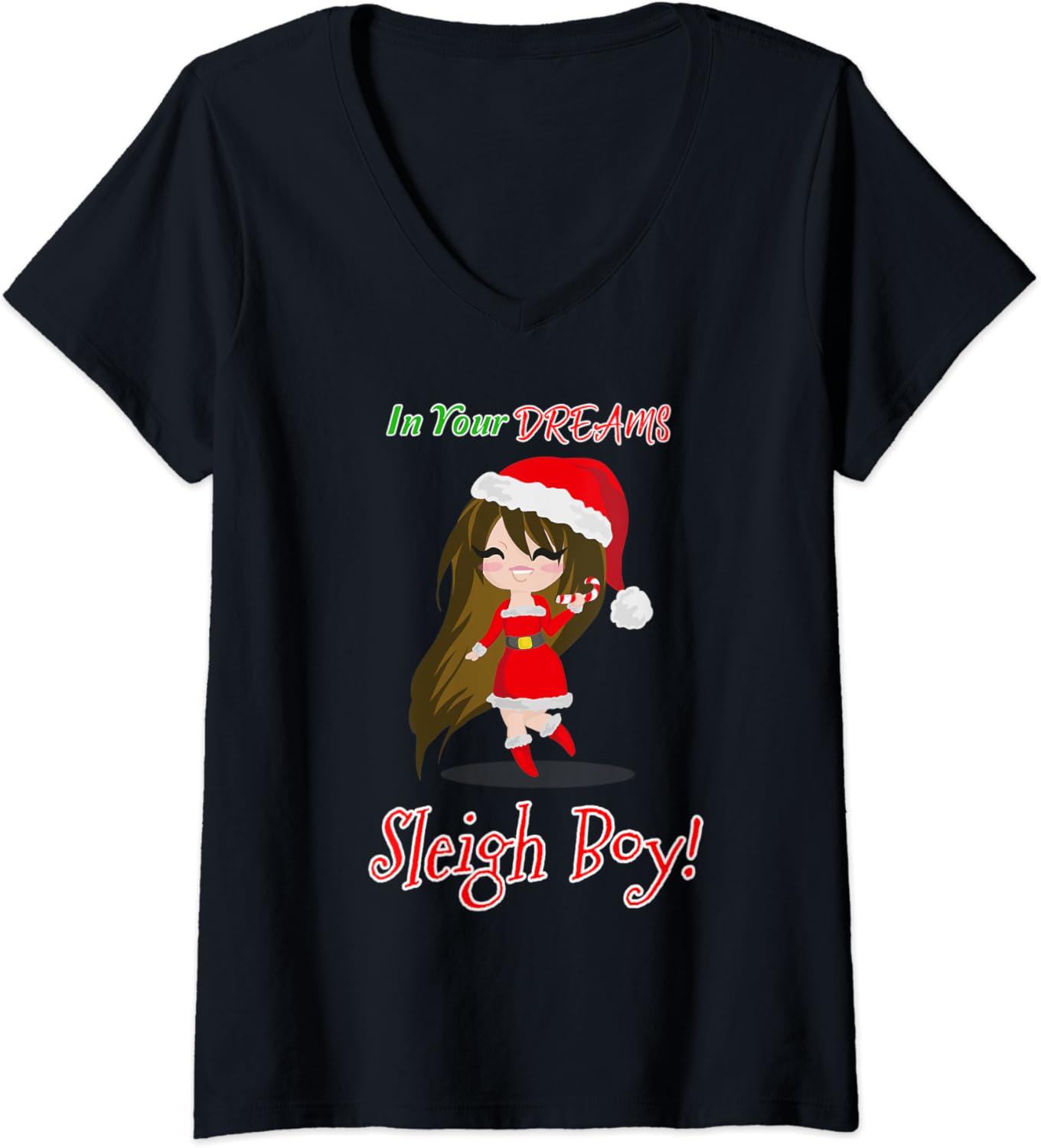 Womens In Your Dreams Sleigh Boy Sexy Christmas V